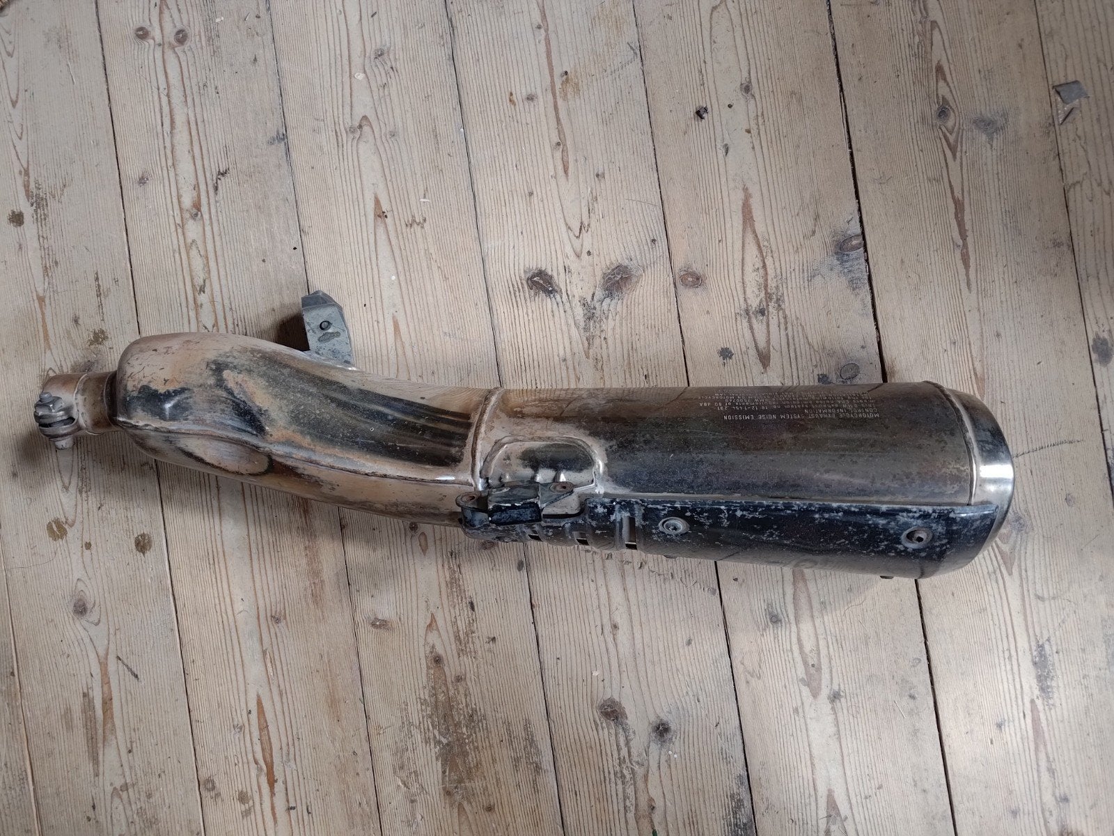 BMW K75 uitlaat demper incl. pakking, Ophalen of Verzenden, Gebruikt