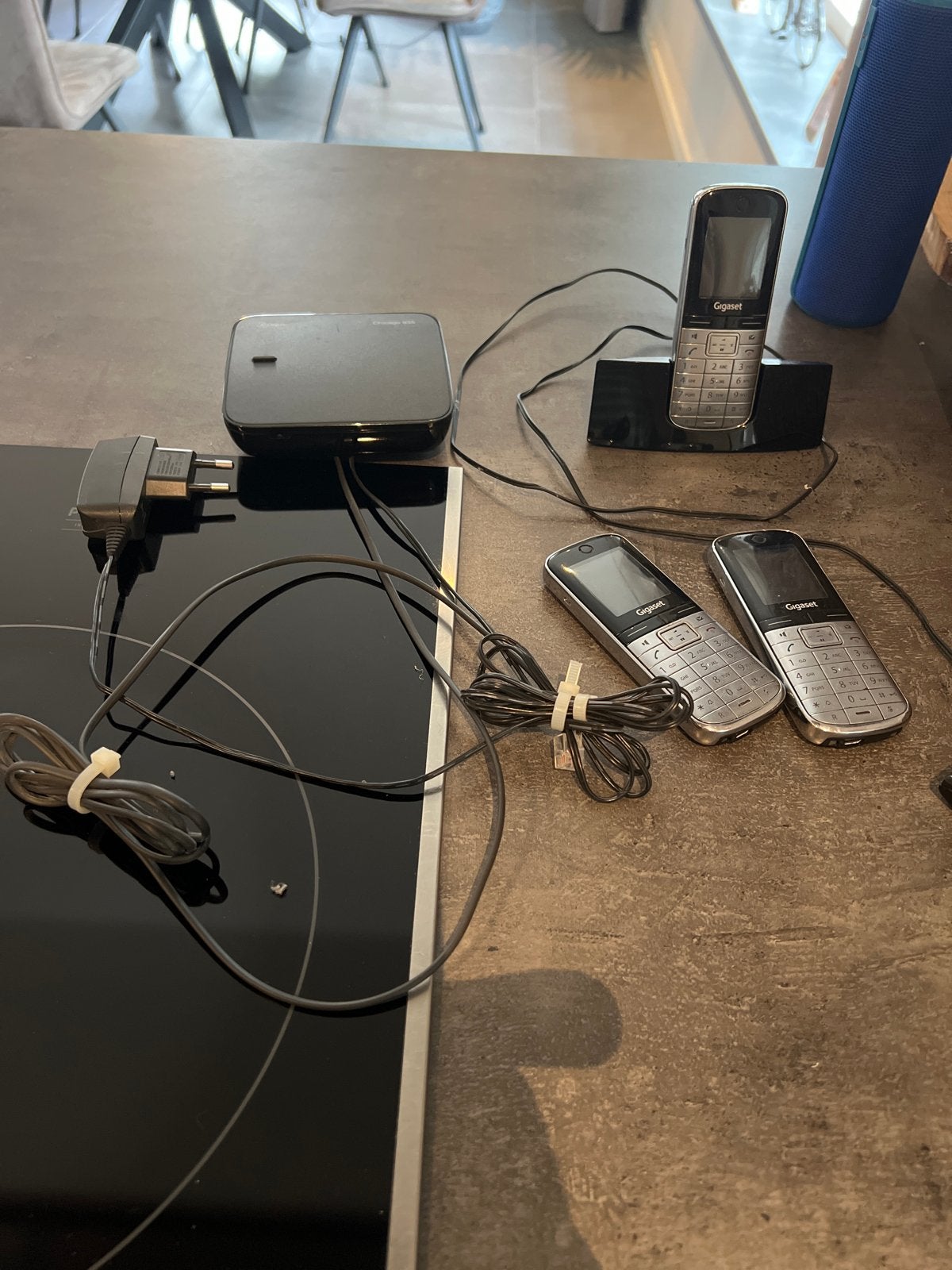 Gigaset DECT telefoonset met 3 handsets, Telecommunicatie, Vaste telefoons | Handsets en Draadloos, Ophalen of Verzenden, Gebruikt