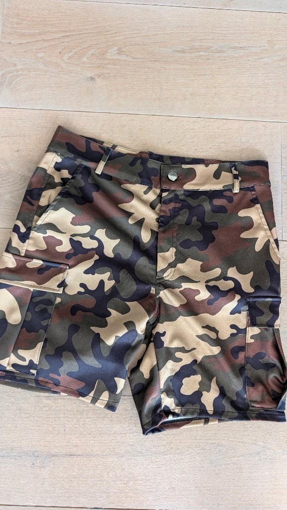 fetish korte broek cargo camo, Onbekend, Verzenden, Nieuw, Overige thema's