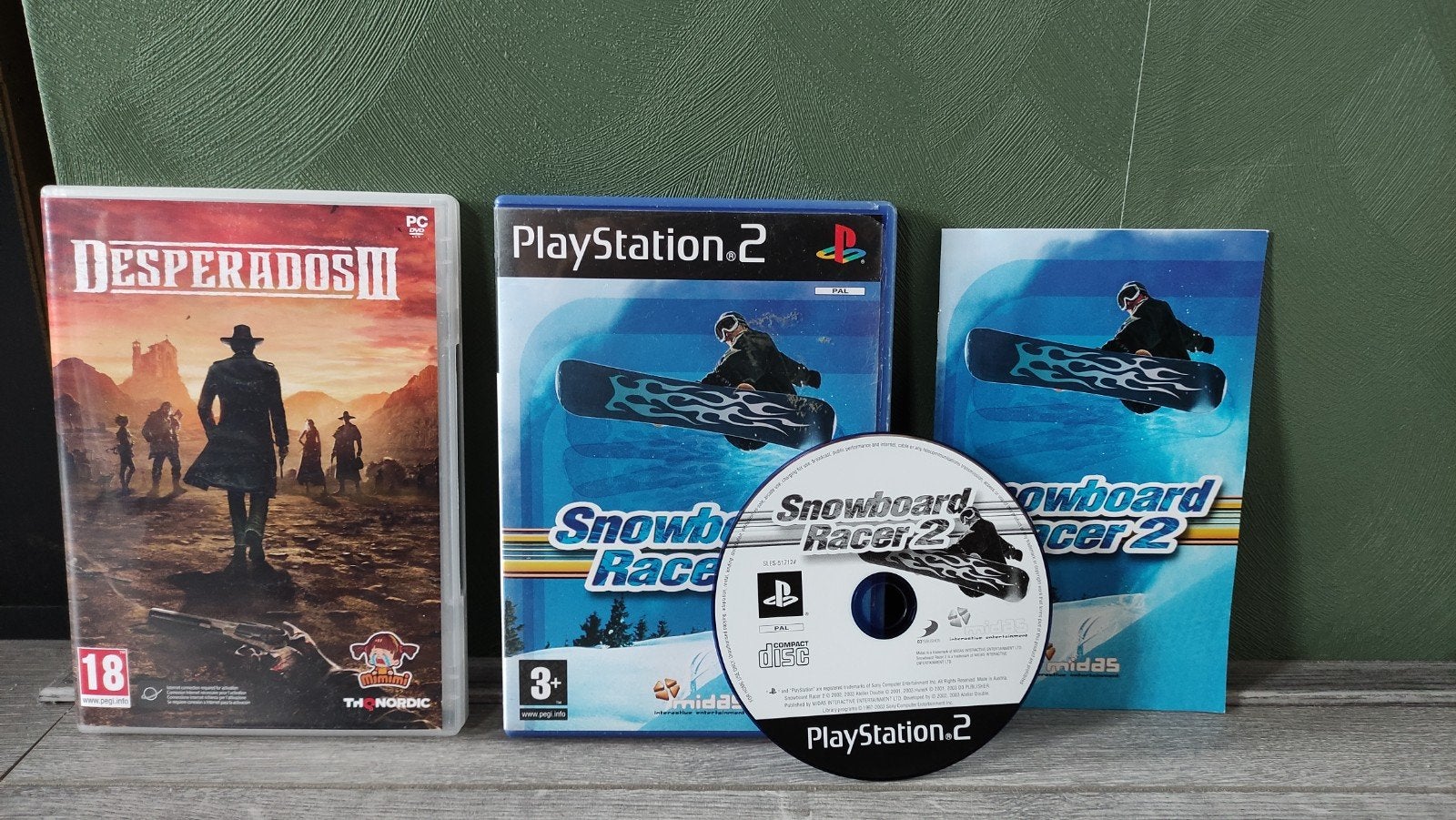 Snowboard ps2 en gratis desperados 3 pc game, Spelcomputers en Games, Games | Sony PlayStation 2, 1 speler, Ophalen of Verzenden