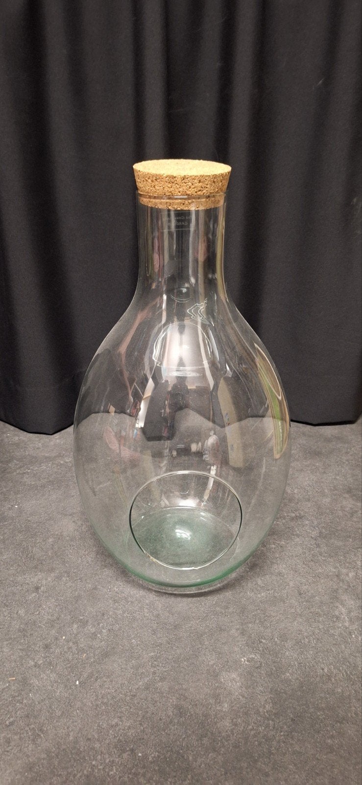 Glazen Terrarium met Kurken Stop - Ideaal voor Planten, Ophalen, Transparant, Met deksel, 50 cm