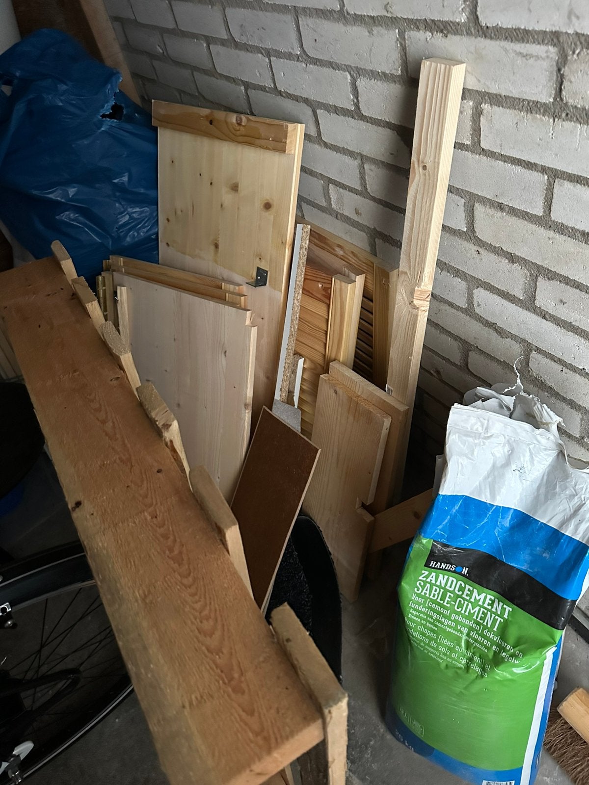 Overig hout gratis op te halen, Ophalen, Zo goed als nieuw, 50 mm of meer, Minder dan 200 cm