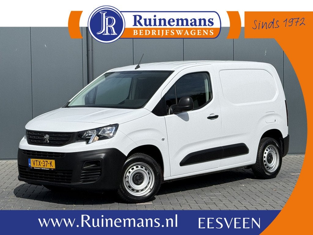 Peugeot Partner 1.5 BlueHDi 102 PK / L1H1 / 1e EIG / AIRCO /, Voorwielaandrijving, 1350 kg, Gebruikt, Euro 6