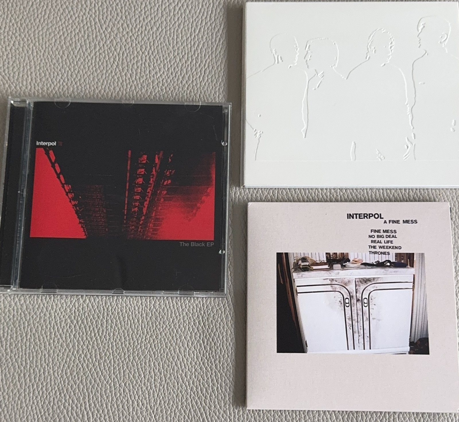 INTERPOL, 3 EP’s zie foto’s & info zeldzaam, Verzenden, Zo goed als nieuw, Poprock