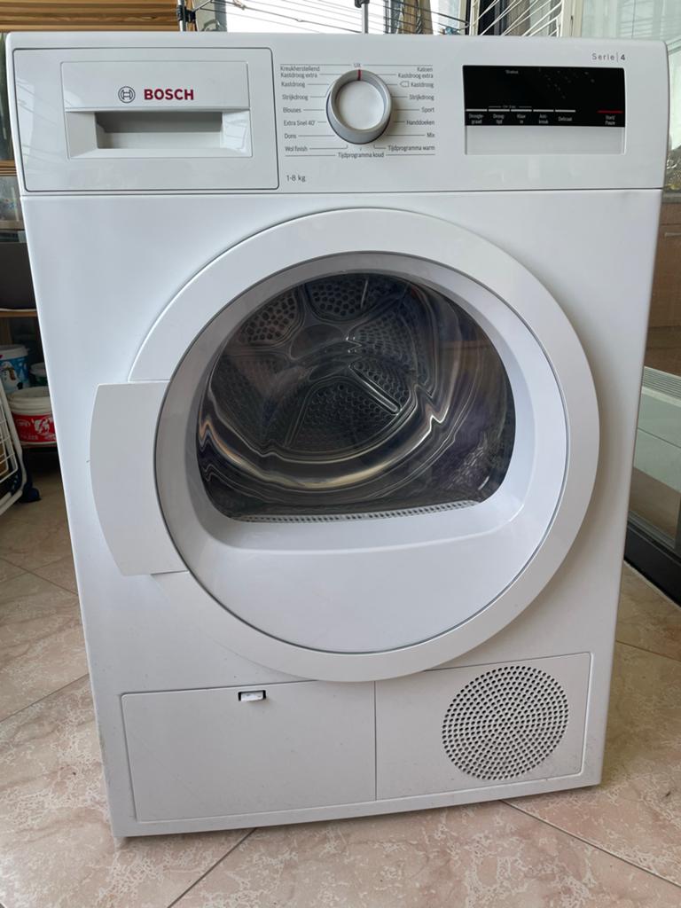 Bosch Serie | 4 WTH85202NL Warmtepompdroger - Zo goed als ni, Witgoed en Apparatuur, Wasdrogers, Ophalen, 6 tot 8 kg, Zo goed als nieuw