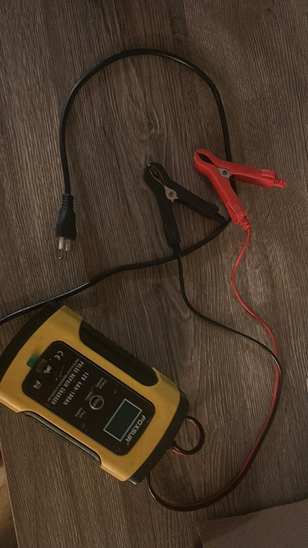 Druppellader voor motor accu, Ophalen