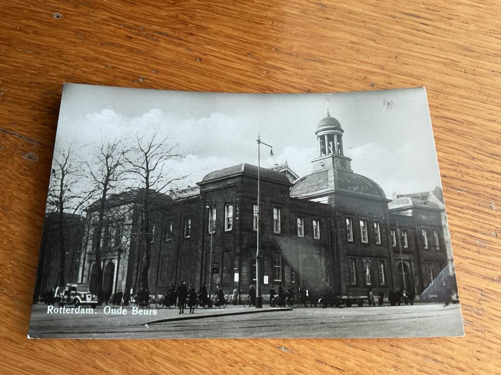 T189 Oude Beurs, Ophalen of Verzenden, Voor 1920, Zuid-Holland