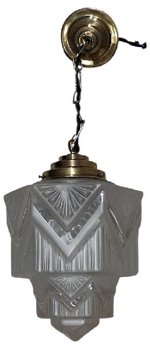 skyscraper art-deco hanglamp., Ophalen