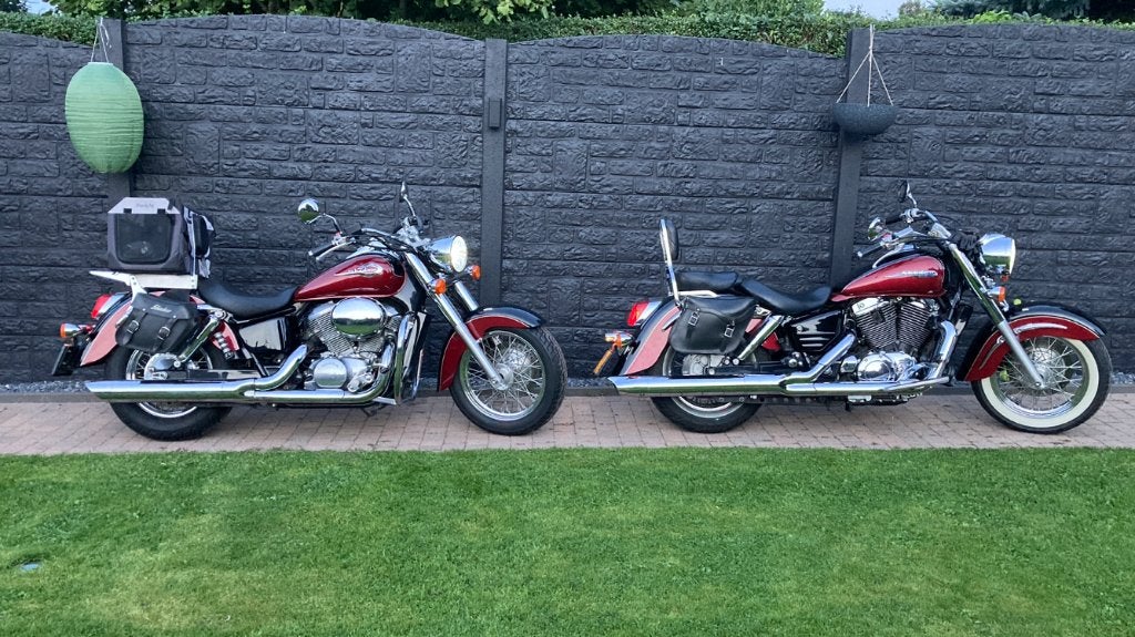 honda shadow te koop! los te koop of als set!, 2 cilinders, Chopper, Gebruikt, Particulier