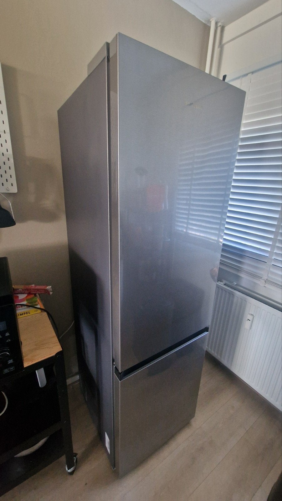 Samsung Koel-vriescombinatie met No Frost (model B35T602CSA), Ophalen, Gebruikt, 200 liter of meer, 60 cm of meer
