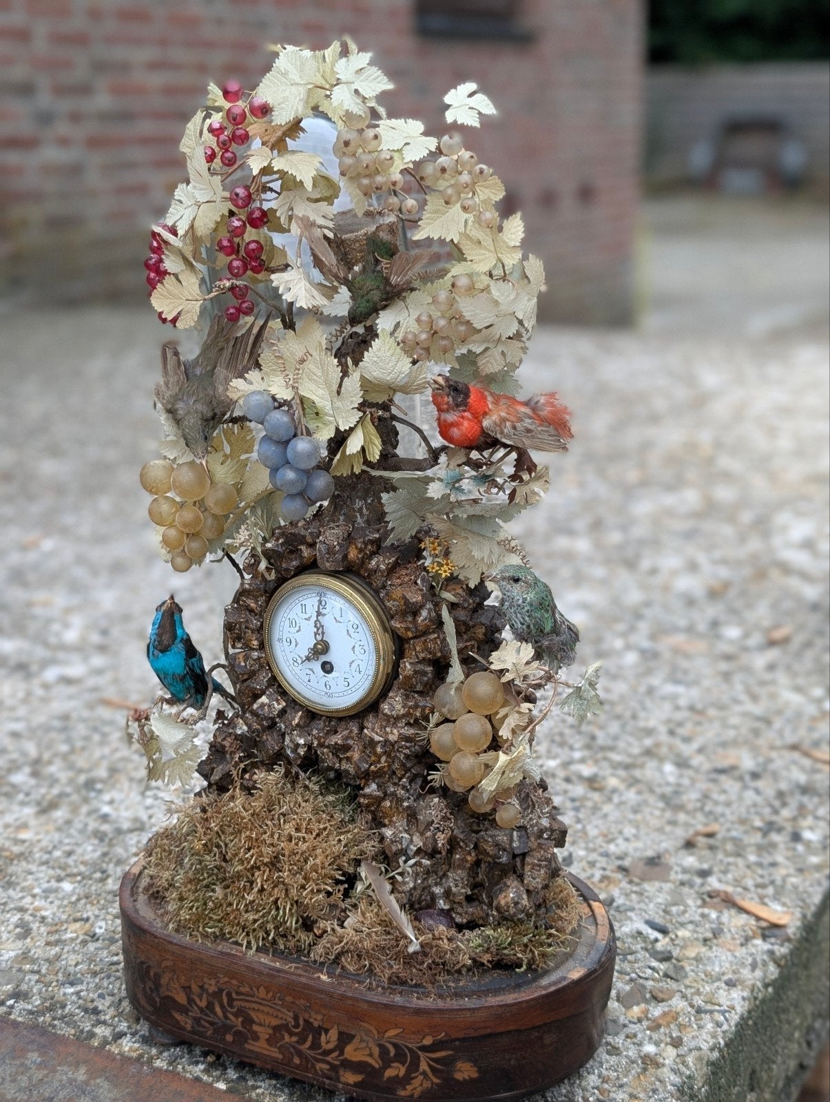 decoratieve antieke klok 53 cm hoog €550, Antiek en Kunst, Antiek | Klokken, Ophalen
