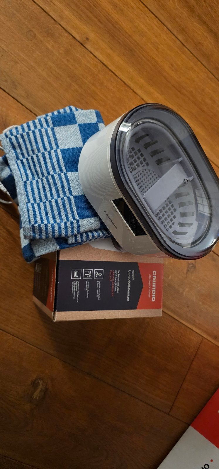 Grundig Ultrasoon Reiniger UC 6620 - Voor sieraden en meer, Witgoed en Apparatuur, Ophalen, Nieuw