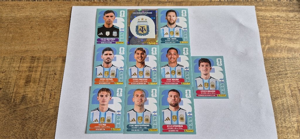 Panini FIFA World Cup 2026 - Argentinië met Lionel Messi, Hobby en Vrije tijd, Stickers en Plaatjes, Ophalen of Verzenden, Nieuw