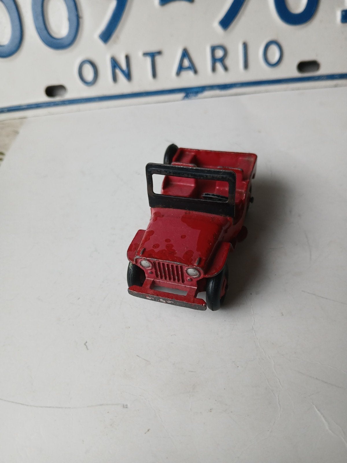 Jeep, Dinky toys, Ophalen of Verzenden, Gebruikt, Auto, Dinky Toys