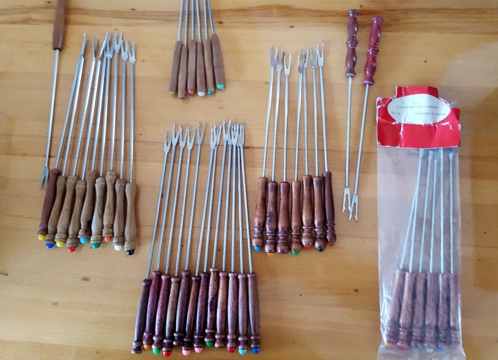 fonduevorken (978), Witgoed en Apparatuur, Fonduesets, Ophalen of Verzenden, Fondue-accessoires