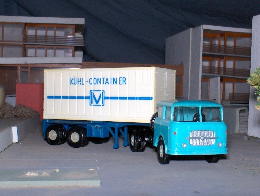 1957 Skoda S 706 RTTN met koel-container-oplegger, Ophalen of Verzenden, Nieuw, Bus of Vrachtwagen, Overige merken