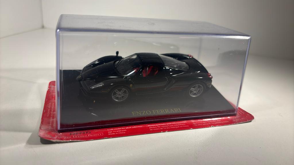 Ferrari enzo black atlas 1.43, Overige merken, Auto, Ophalen of Verzenden, A