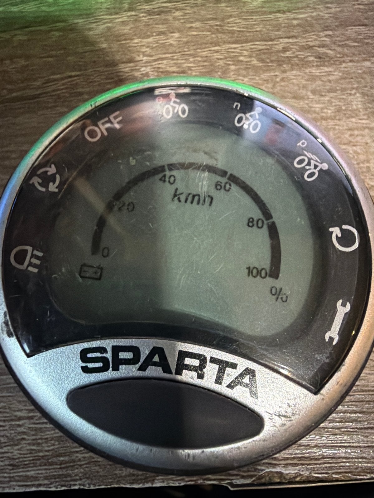 Sparta fietscomputer - Snelheidsmeter, Ophalen of Verzenden, Snelheidssensor, Gebruikt