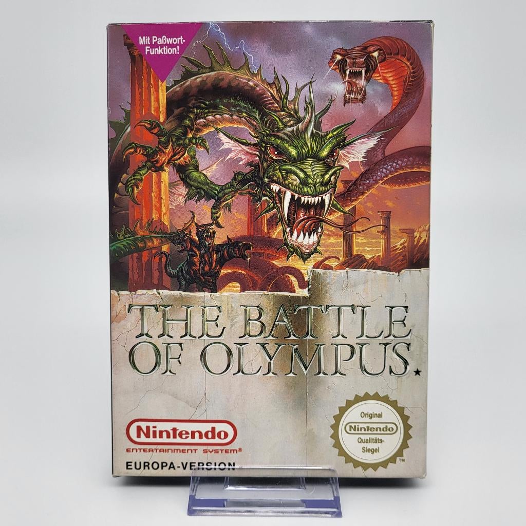 The Battle of Olympus - Nintendo NES - NOE - NM, Spelcomputers en Games, Games | Nintendo NES, Avontuur en Actie, Gebruikt, 1 speler