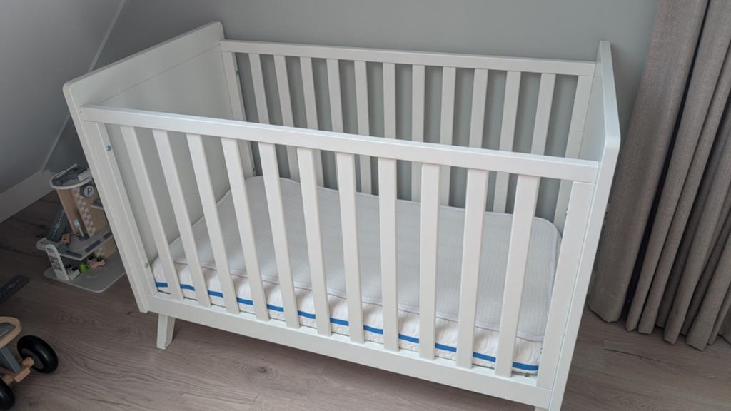 Bopita ledikant wit met Aerosleep matras en topper, Ophalen