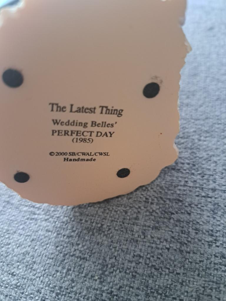 The Latest Thing Wedding Belles' PERFECT DAY (1985), Ophalen of Verzenden, Gebruikt, Mens