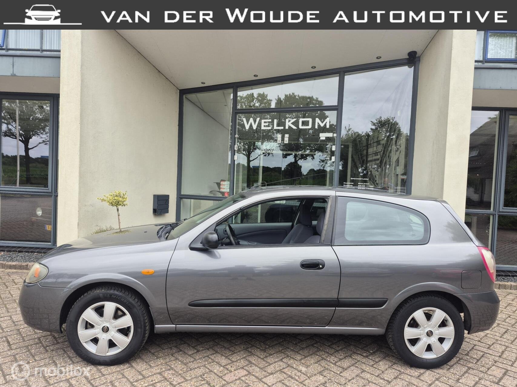 Nissan Almera 1.5 Acenta 3DRS, '03|Airco|Elekt,pakket!, Auto's, 1145 kg, 4 cilinders, 49 €/maand, Handgeschakeld