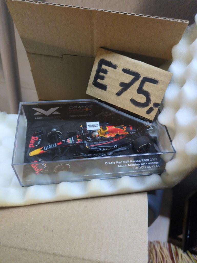 Max Verstappen 1:43 Edition 83, Ophalen of Verzenden, Nieuw, Auto, MiniChamps