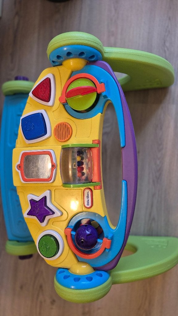 5 in 1 gym littl tikes, Ophalen, Zo goed als nieuw, Babygym, Met licht