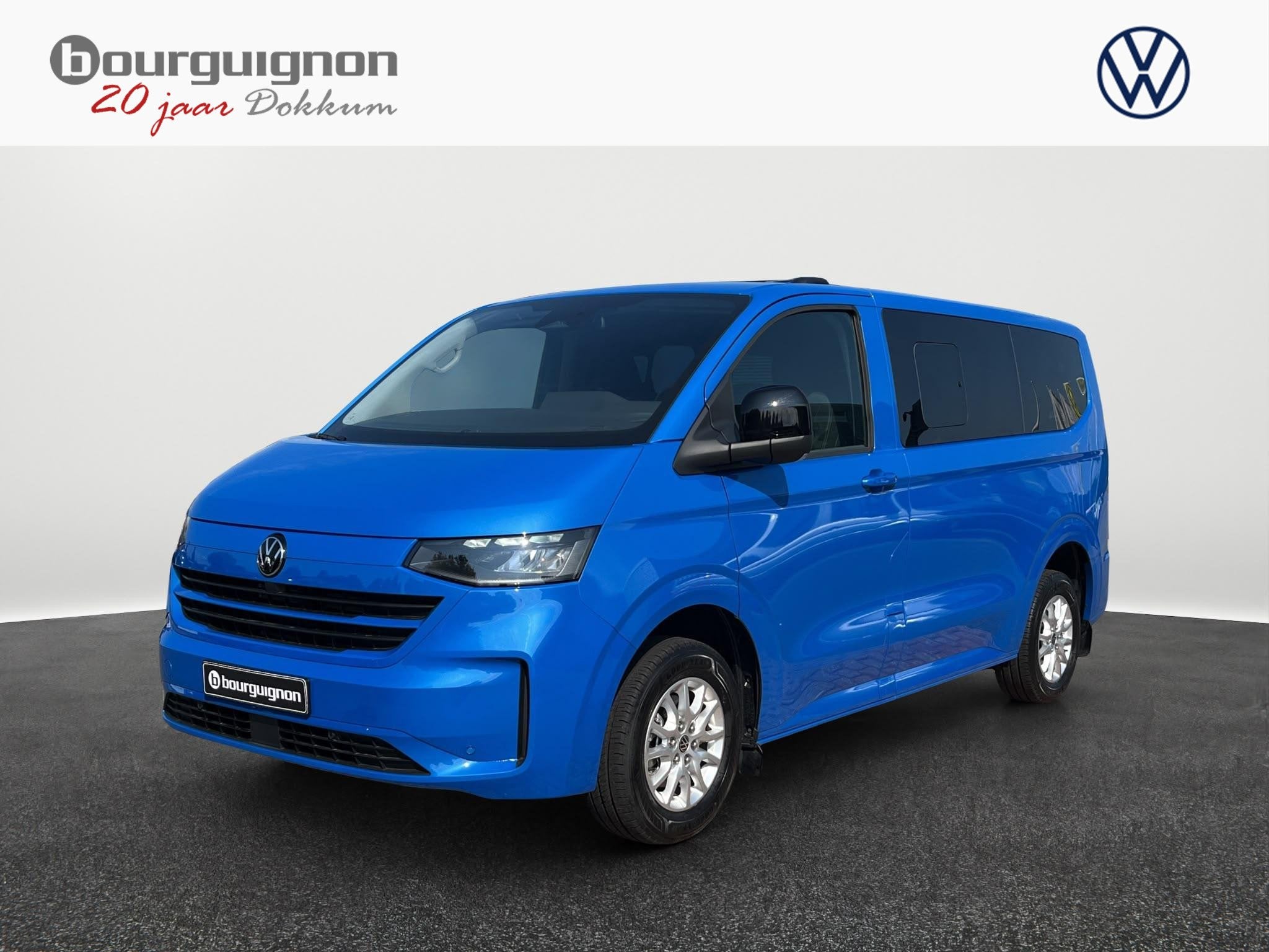 Volkswagen e-Transporter Caravelle 32 L1H1 Caravelle 64 kWh, Auto's, Volkswagen, Automaat, Gebruikt, Zwart, Overige carrosserieën
