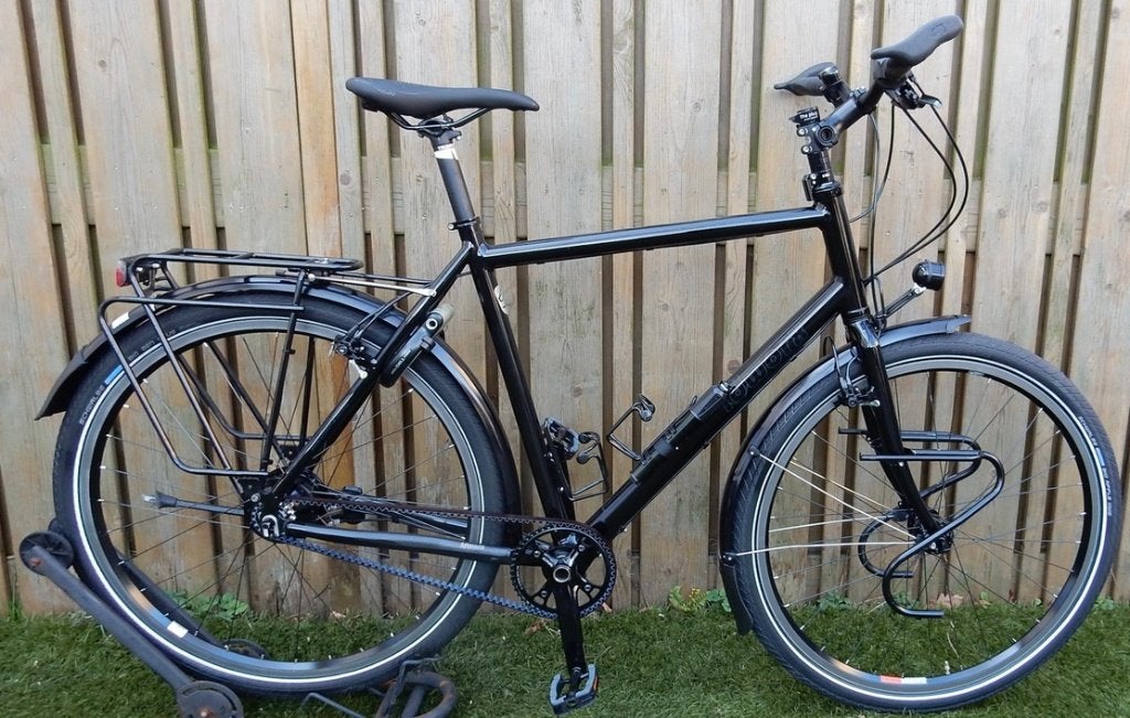 Idworx Evo (XL) Rohloff+Riemaandrijving+SON Vakantiefiets, 28 inch, Zo goed als nieuw, 57 tot 61 cm, Meer dan 20 versnellingen