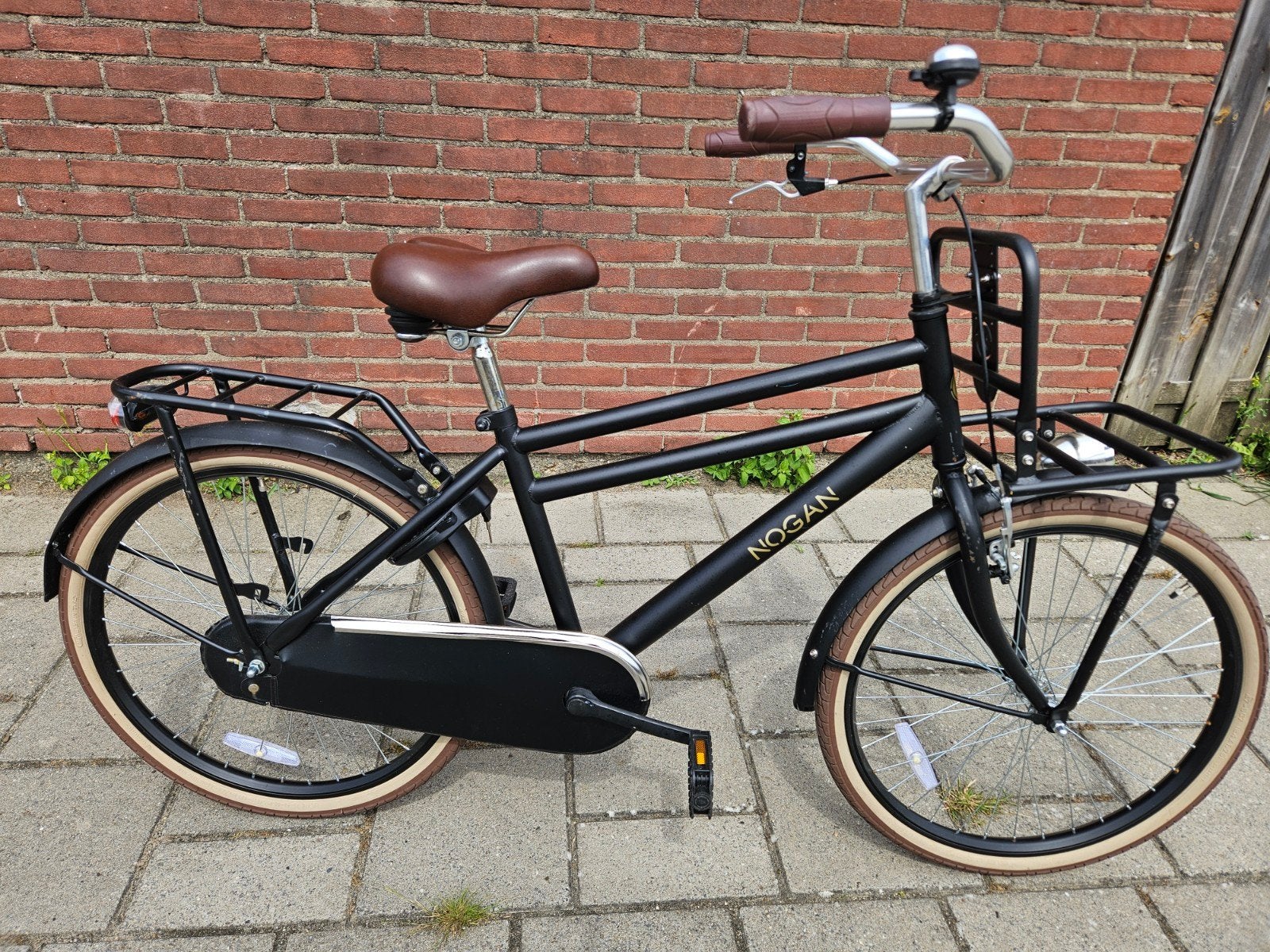 TRANSPORTFIETS NOGAN 24 INCH, Fietsen en Brommers, Fietsen | Jongens, Ophalen, Zo goed als nieuw, 24 inch, Handrem