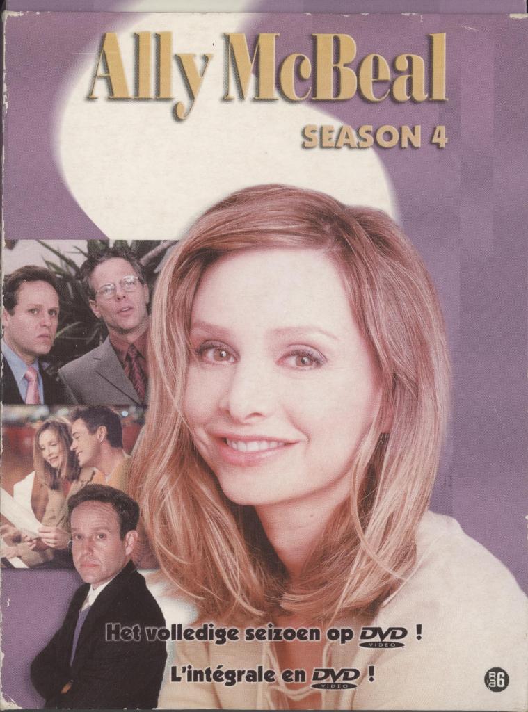 05) Ally McBeal, season 4 compleet op 6 disc:, Vanaf 6 jaar, Ophalen of Verzenden, Gebruikt, Drama