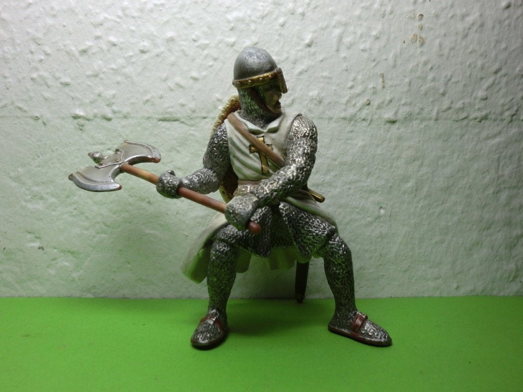 Schleich 70036 ridder met strijdbijl, Verzenden, Gebruikt