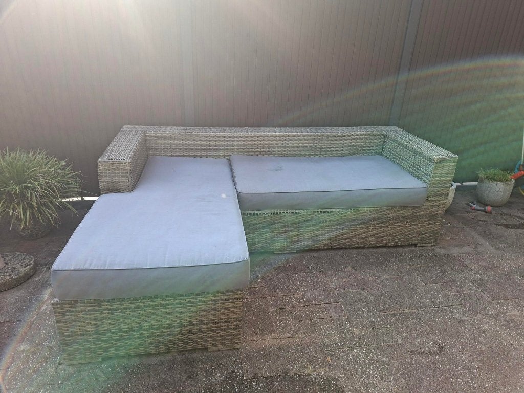 lounge tuin bank, Ophalen, 4 zitplaatsen, Gebruikt, Bank