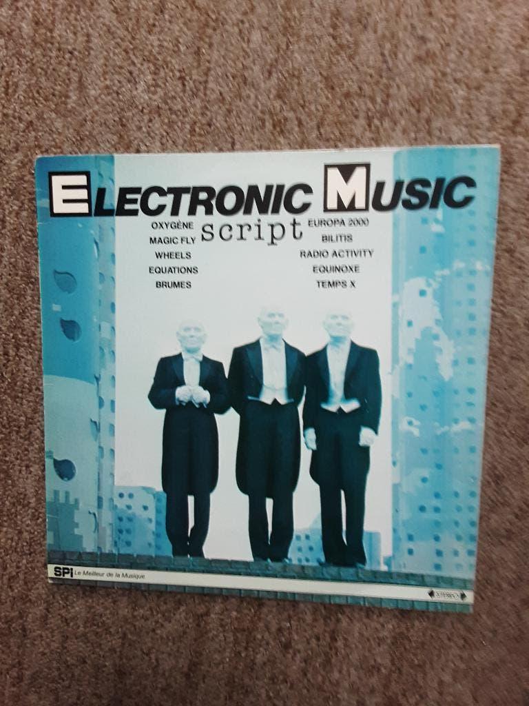 vinyl lp Script electronic music, Originele persing, Ophalen of Verzenden, Gebruikt, 12 inch