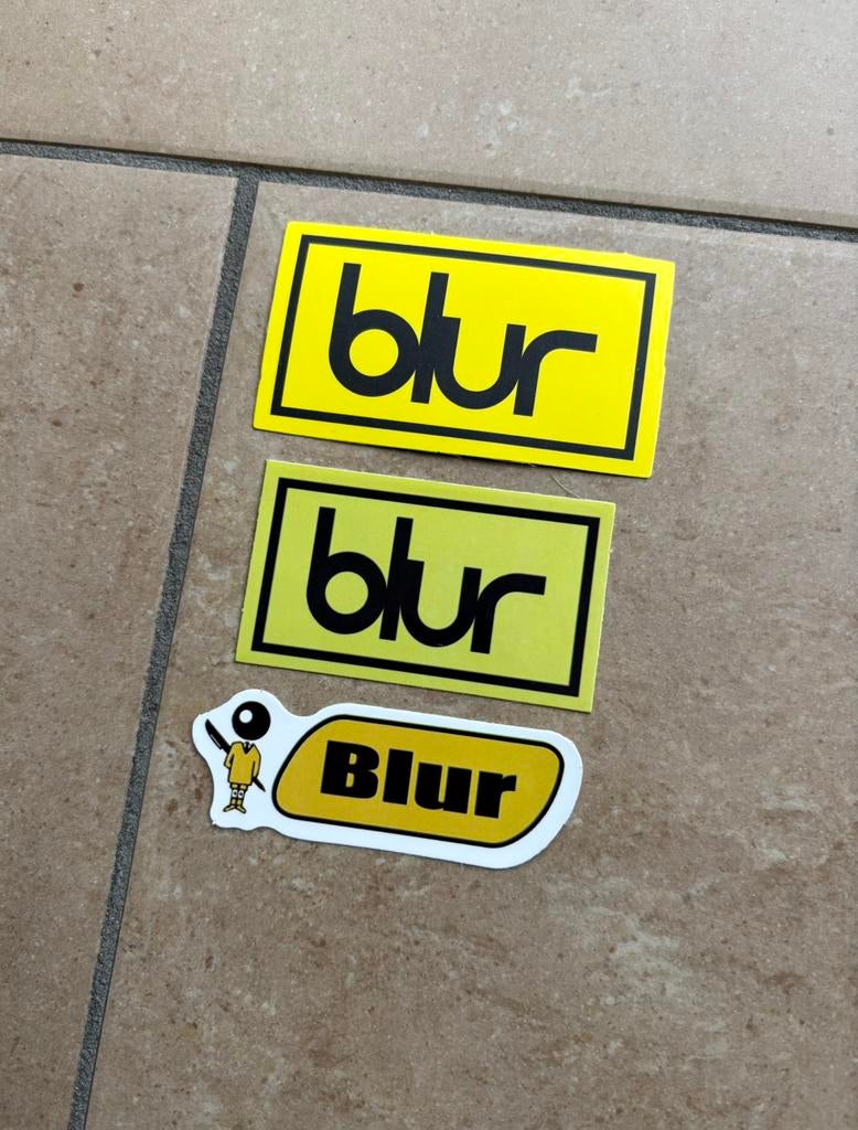 Blur stickers, Ophalen of Verzenden, Nieuw
