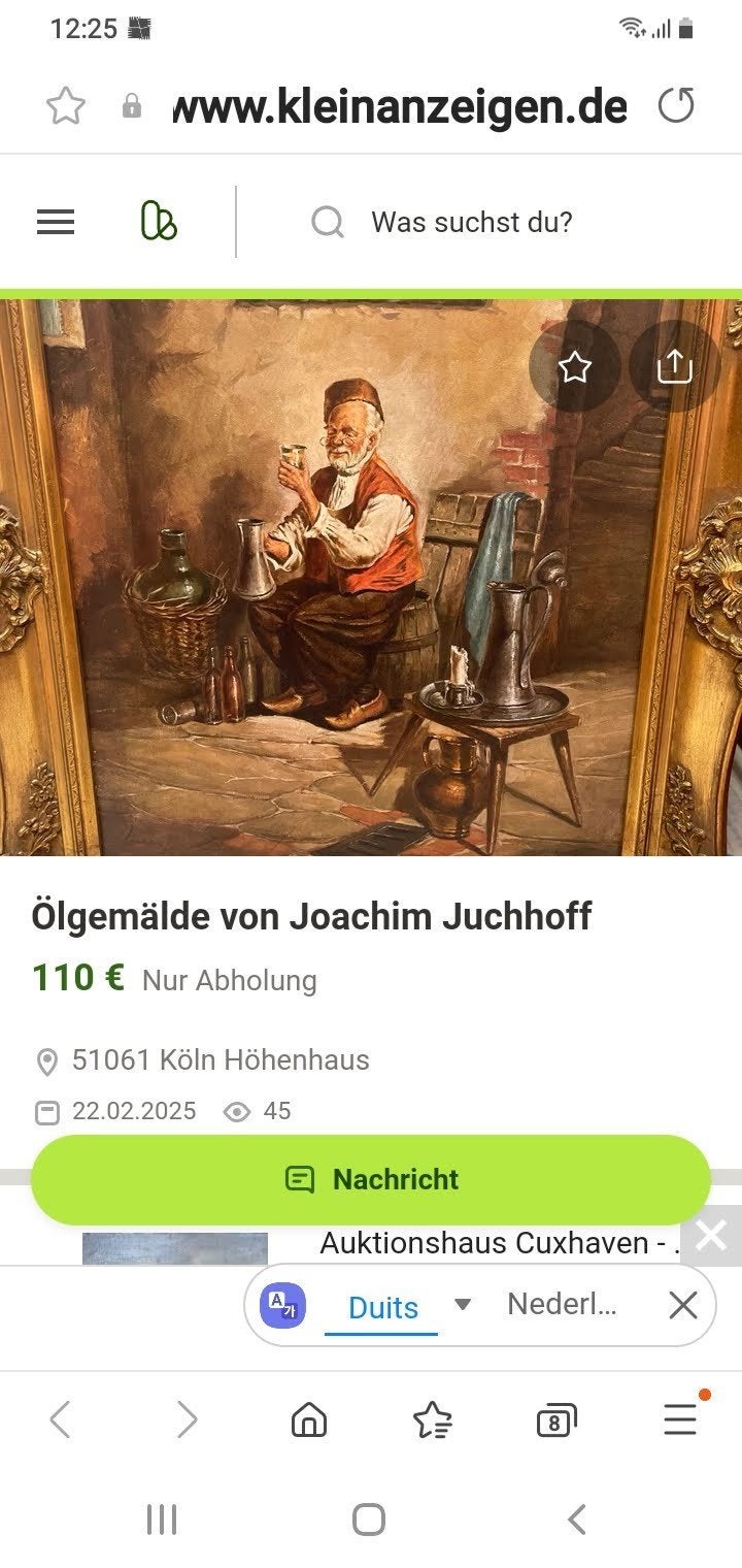 oud Schilderij, Ophalen of Verzenden