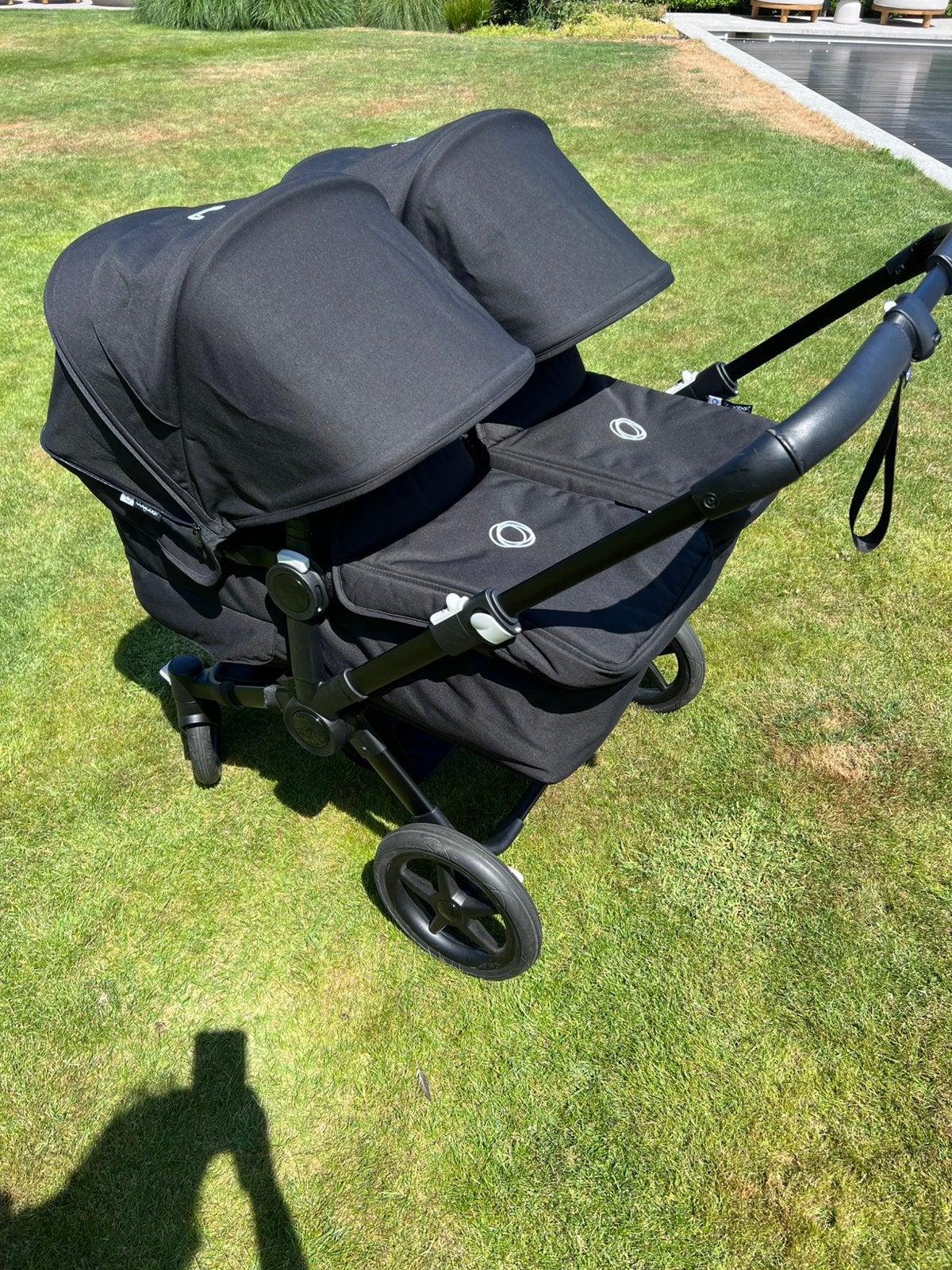 Bugaboo Donkey Twin 5 zwart (02/2025) & andere babyspullen, Ophalen, Zo goed als nieuw, Kinderwagen of Buggy
