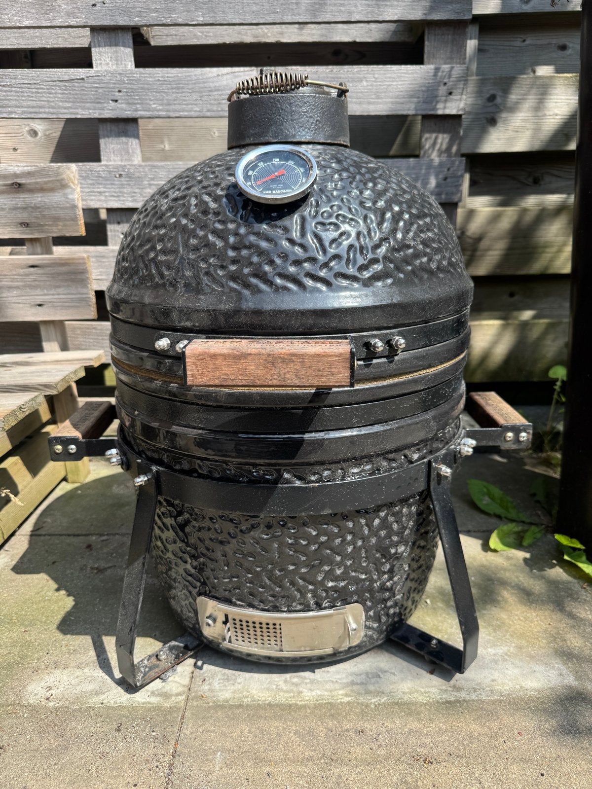 The Bastard Compact Kamado BBQ - Complete Set, Ophalen, Gebruikt