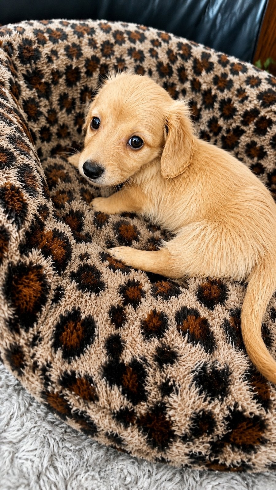 Langhaar Cream Dwerg x Kaninchen Teckel pups, 8 tot 15 weken, Dwerg, Langhaar, Parvo