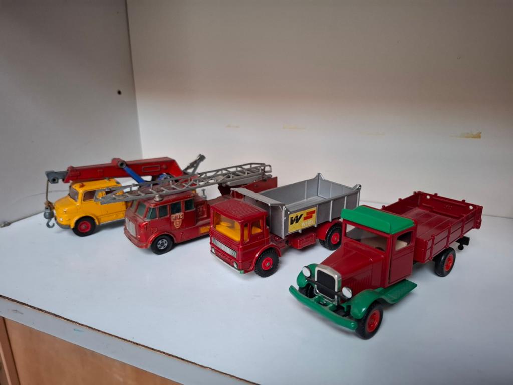 Matchbox/Siku trucks - Vintage speelgoedauto's, Ophalen of Verzenden