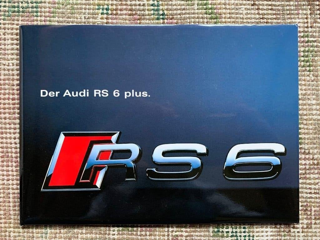 Hoogglans foto map Audi Quattro GmbH Der RS6 plus C5 nieuw!, Nieuw, Ophalen of Verzenden, Audi, Audi