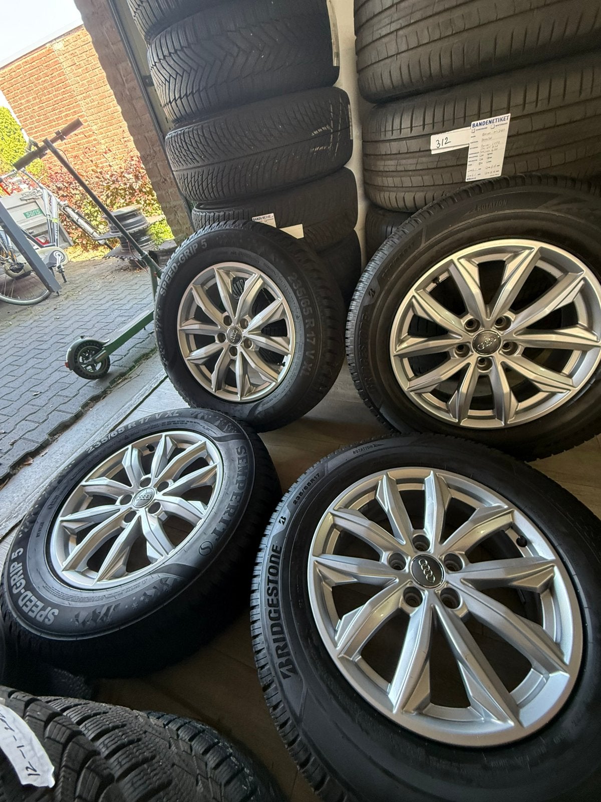 Audi Q5 orgineel/Winter/17inch/5x112/et34/zgan banden, 19 inch, Audi, ----, Banden en Velgen