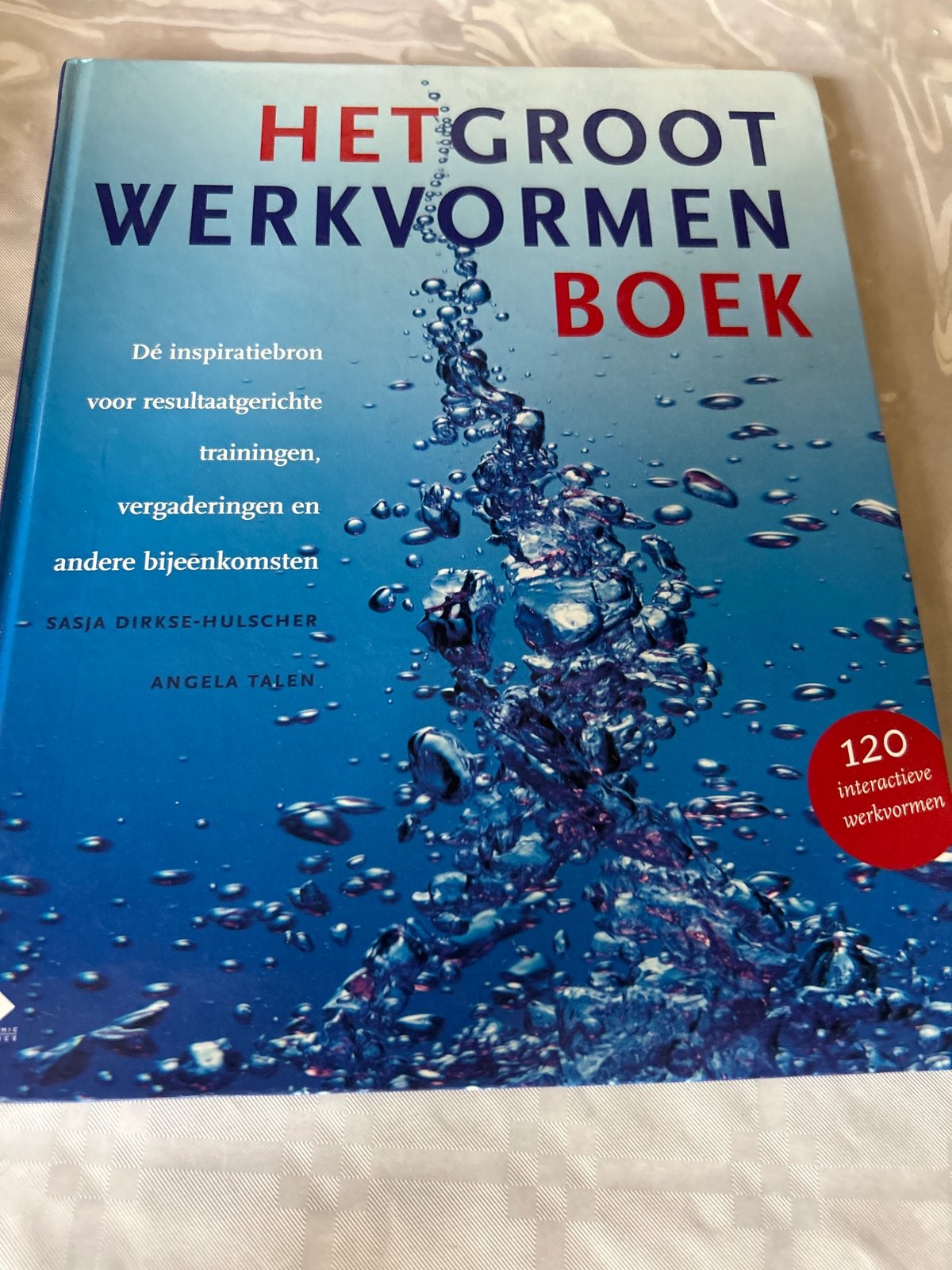 Het Groot Werkvormen Boek - Inspiratiebron voor trainingen, Ophalen of Verzenden, Zo goed als nieuw, HBO