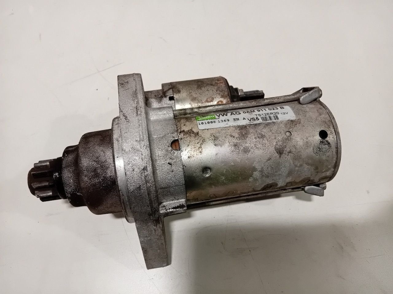 Startmotor Audi A3, Van der Ven Autorecycling B.V., Gebruikt, Ettenseweg 76, 4706 PB Roosendaal, The Netherlands, Herkomst onderdeel bekend
