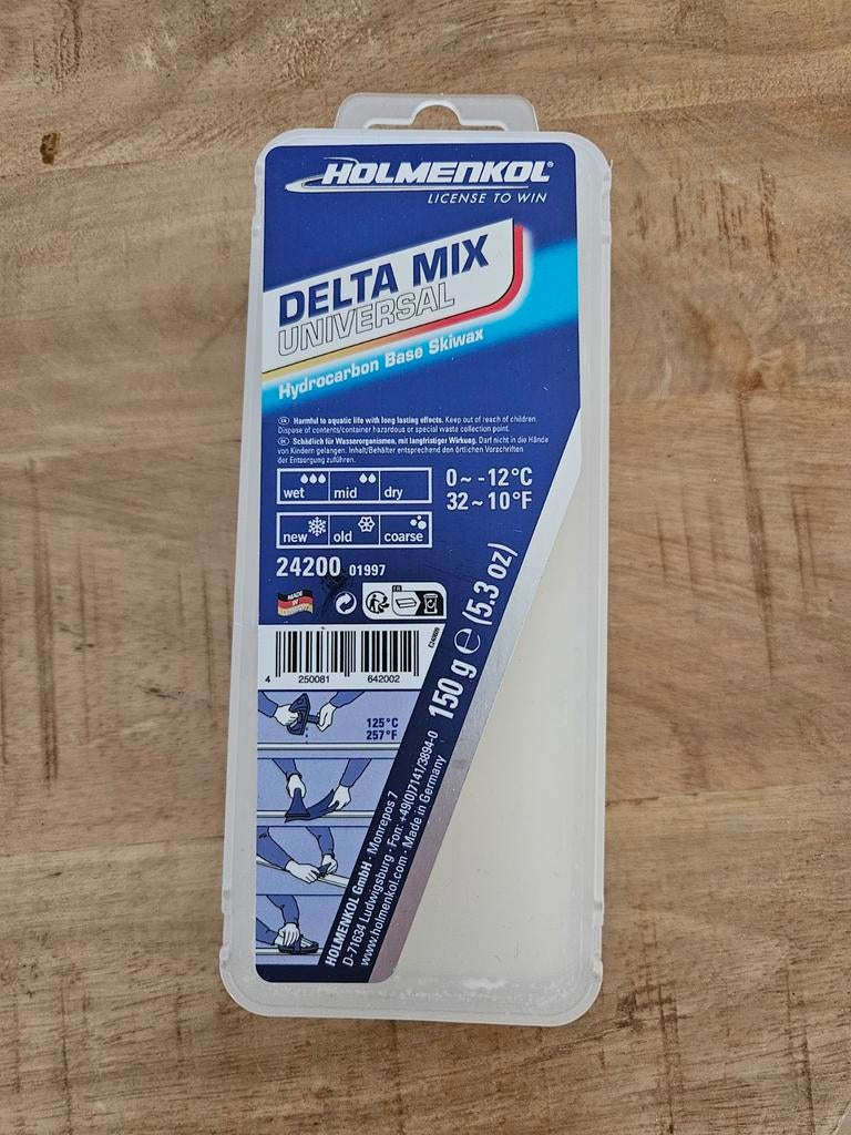 Nieuwe Holmenkol Delta Mix Universal Skiwax 150g, Sport en Fitness, Skiën en Langlaufen, Overige merken, 100 tot 140 cm, Overige typen
