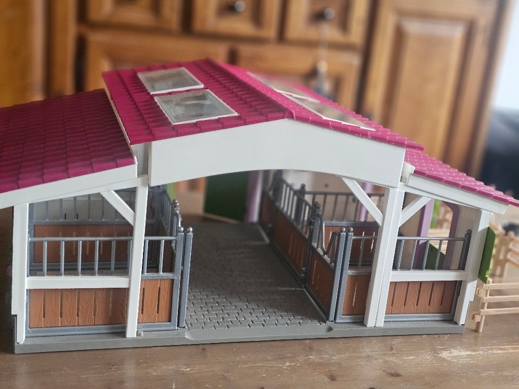 Paardenmanege van Schleich, Verzamelen, Speelgoed, Ophalen of Verzenden, Zo goed als nieuw