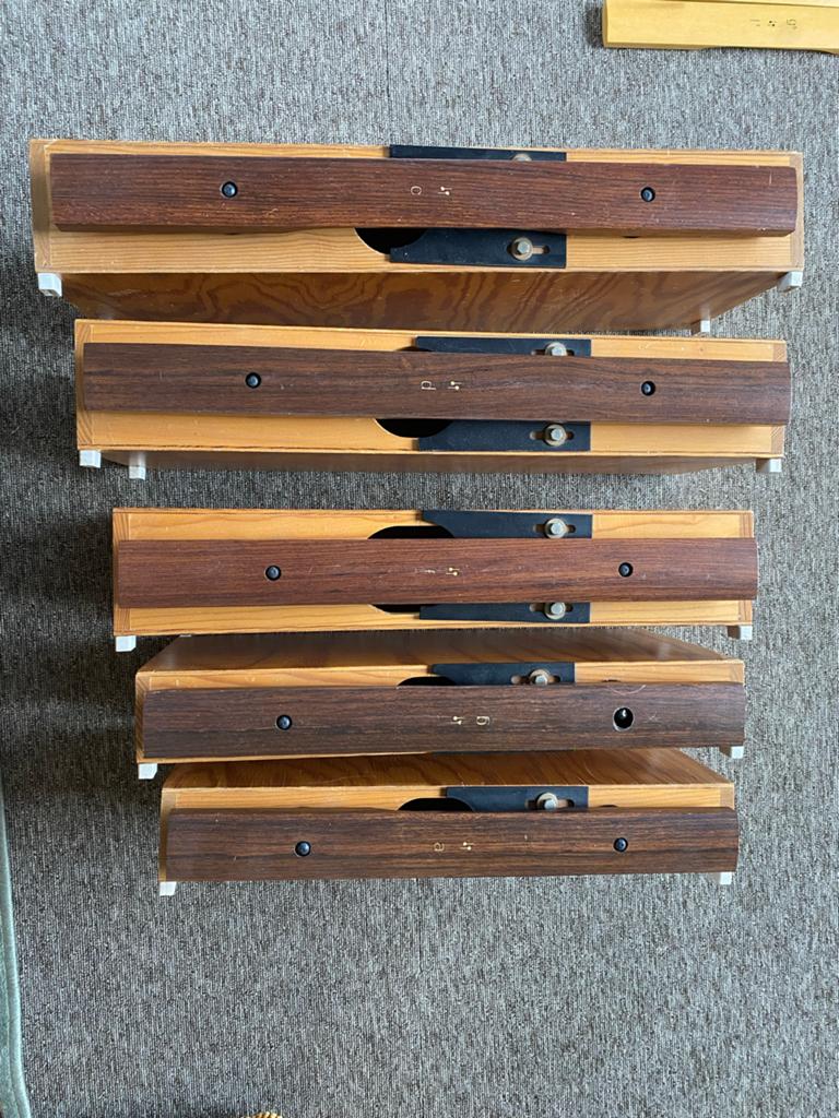 Sonor Percussie Houten Klankstaven - Orff Systeem, Ophalen of Verzenden, Gebruikt, Melodische percussie