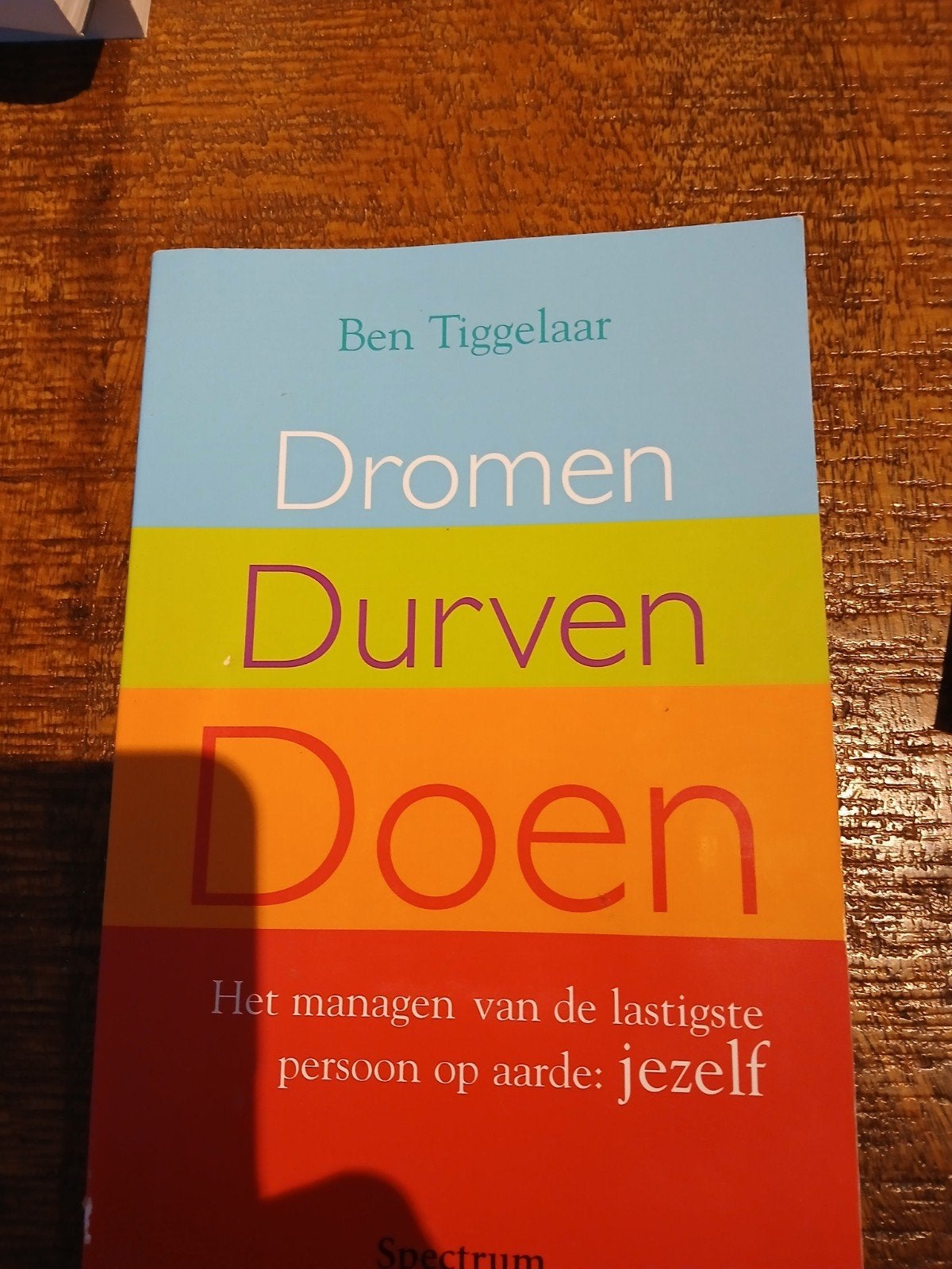 Dromen Durven Doen - Ben Tiggelaar, Ophalen of Verzenden, Gelezen, Ben Tiggelaar
