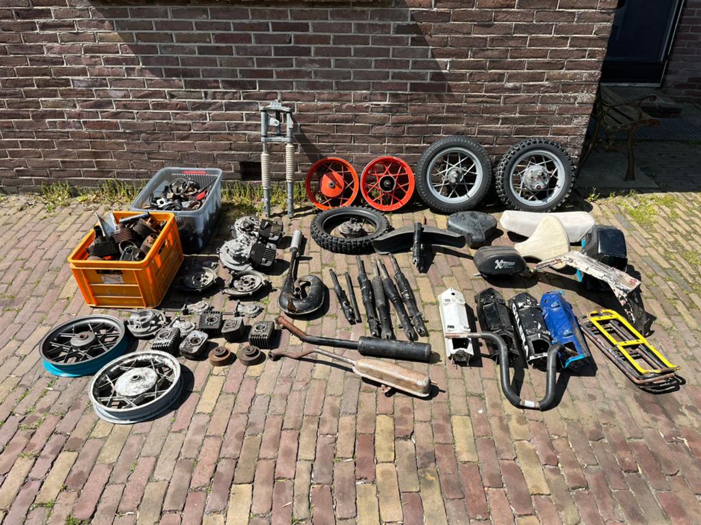Gilera citta onderdelen, Ophalen, Zo goed als nieuw